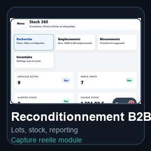 Reconditionnement B2B