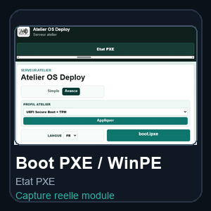 Boot PXE / WinPE