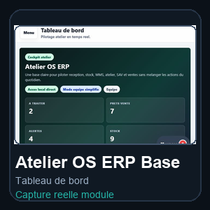 Atelier OS ERP Base