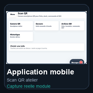 Application membre mobile